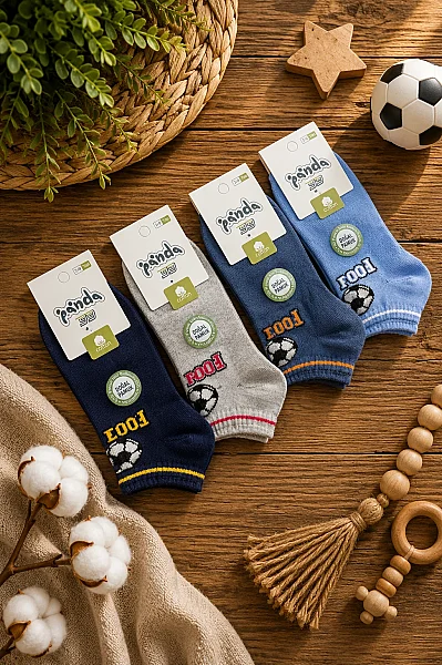 Panda Erkek Çocuk Patik 12'li