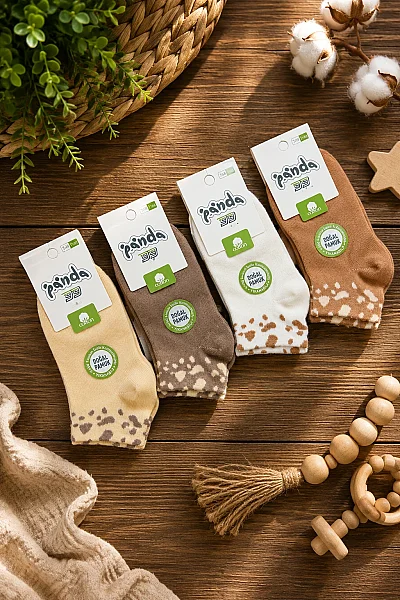 Panda Kız Çocuk Patik 12'li