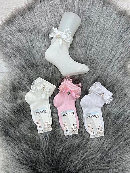 Pandora Aksesuarlı Patik 12li - PANDORA ÇORAP