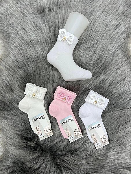 Pandora Aksesuarlı Patik 12li - PANDORA ÇORAP (1)