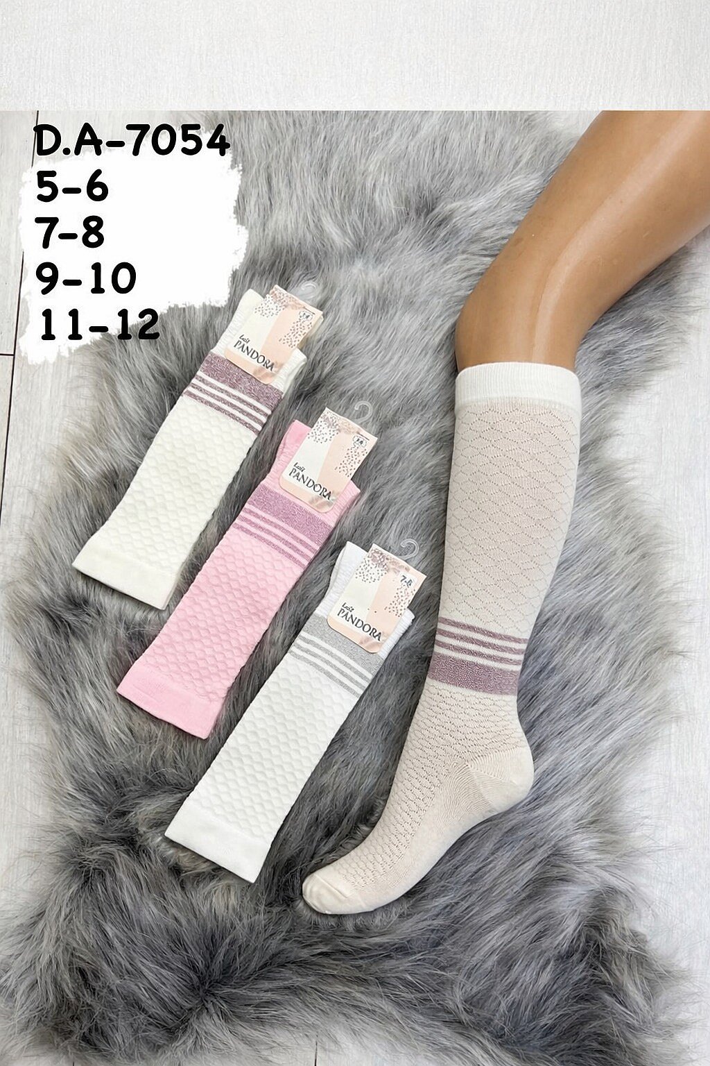 Pandora Simli Dizaltı Çorap 12li - 1