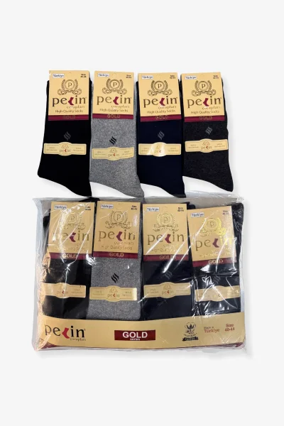 Pelin Erkek Mevsimlik Çorap 12li - 1