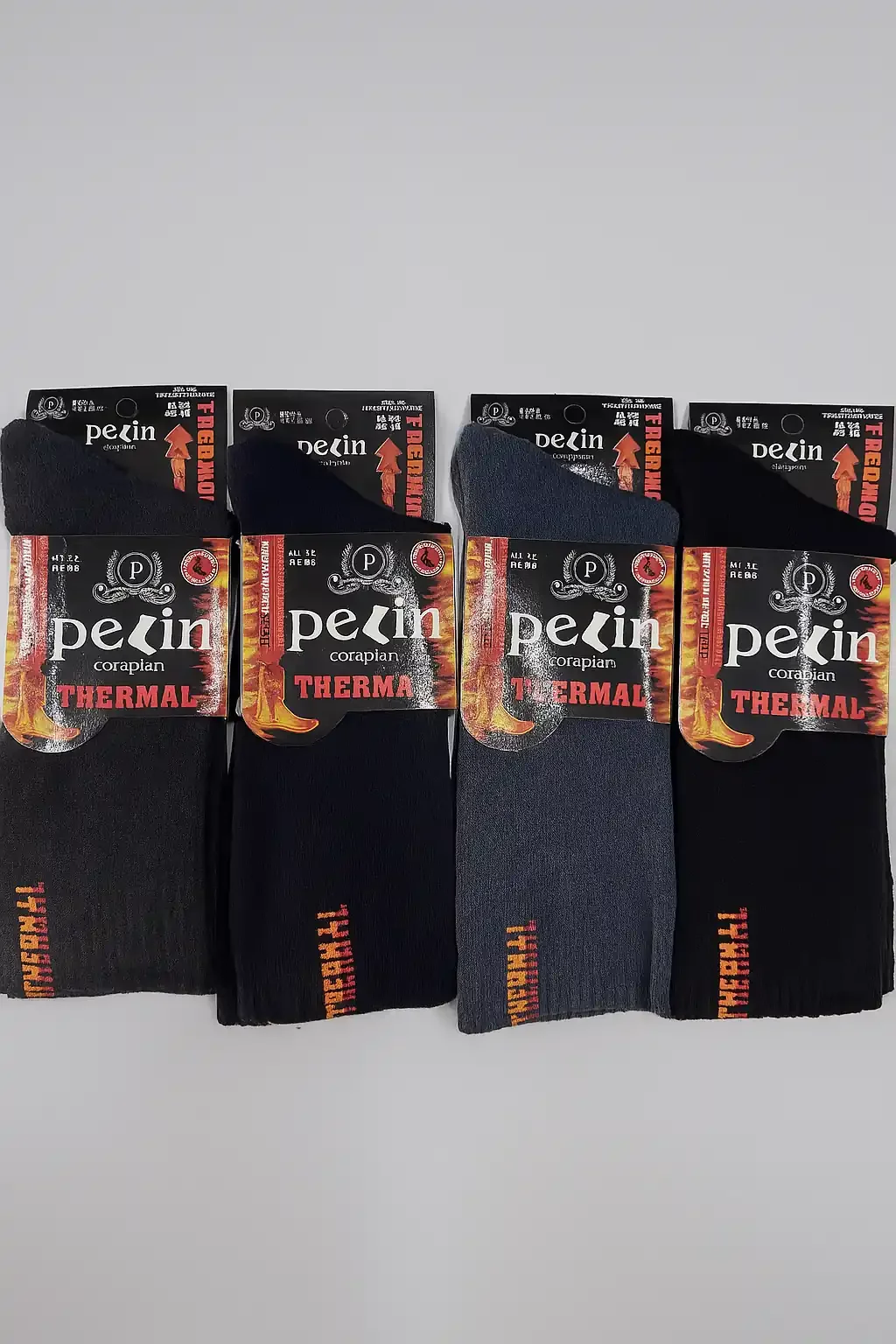 Pelin Erkek Termal Çorap 12li Karışık - 1