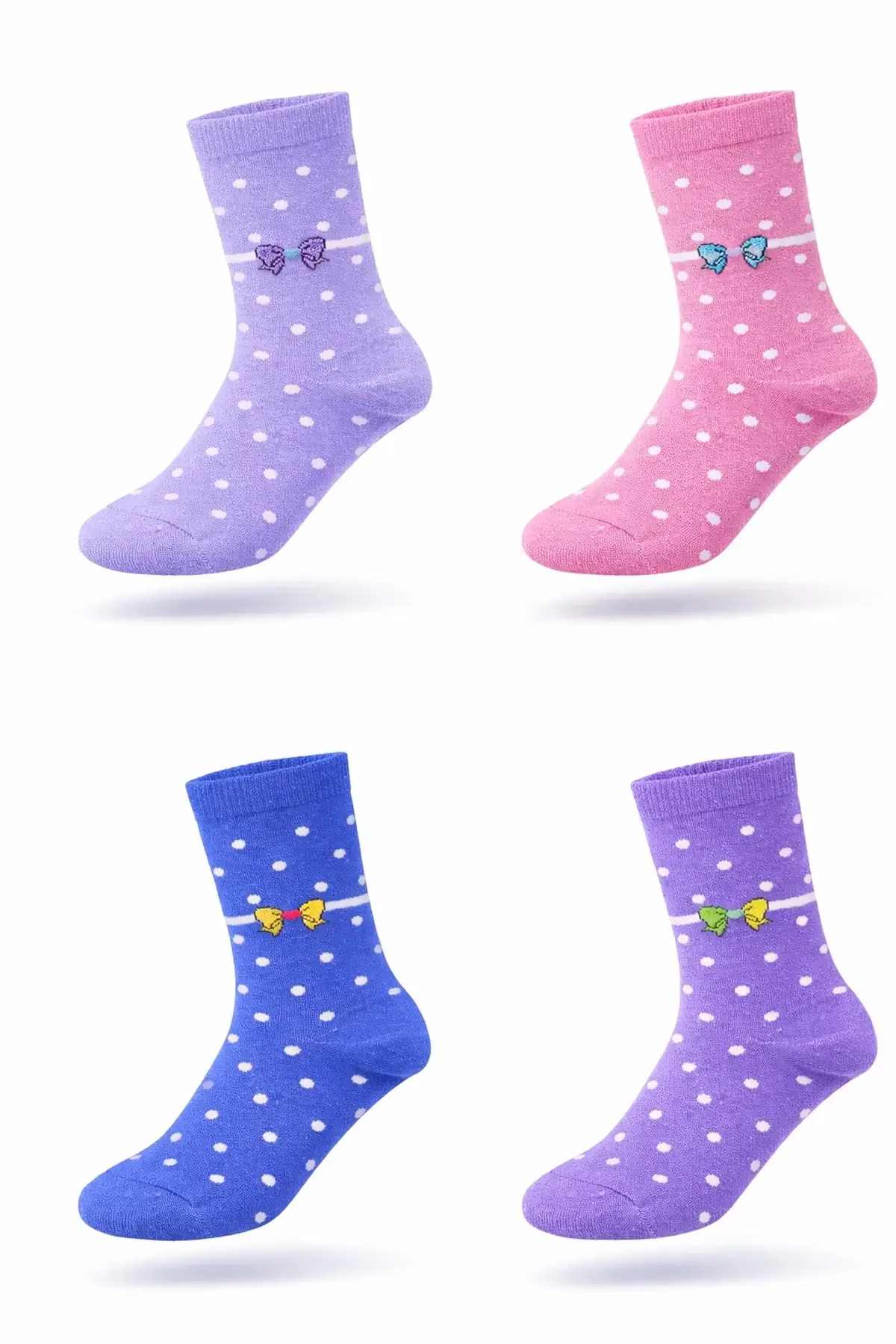 Pınar Kız Çocuk Çorap 12'li - 1