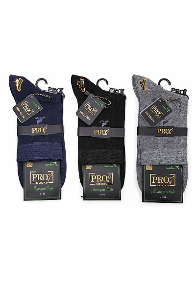 Pro Erkek Bambu Konç 12'li - PRO ÇORAP