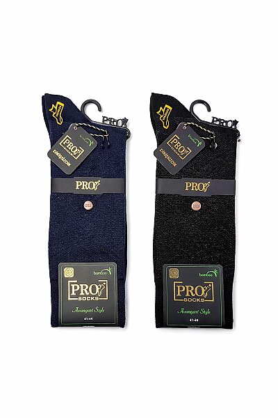 Pro Erkek Bambu Mevsimlik Çorap 12'li - PRO ÇORAP