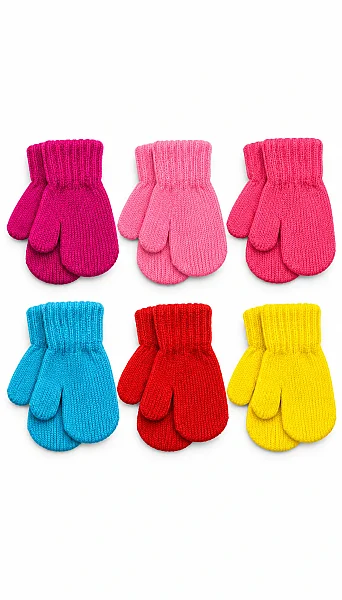 Termosoft Kız Bebe Snowdrop Eldiven 12'li
