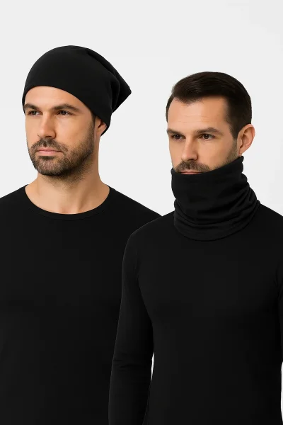 Thermolux Termal Boyunluk 12'li Paket Siyah - 1