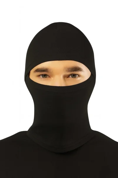 Thermolux Termal Kar Maskesi 12'li Paket Siyah - 1