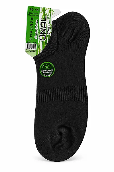 Ünal Erkek Bambu Sneakers 12'li Siyah