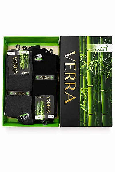 Verra Erkek Bambu Çorap 12li Karışık (1)