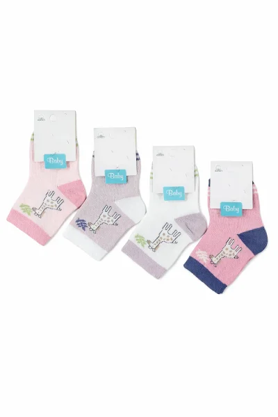 Vip Kız Çocuk Çorap 12li