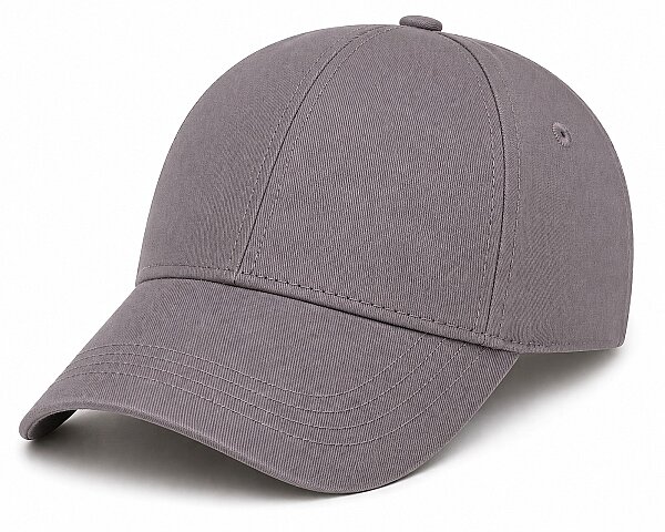Y1051-004 Suyutti Gabardin Şapka 6lı Gri