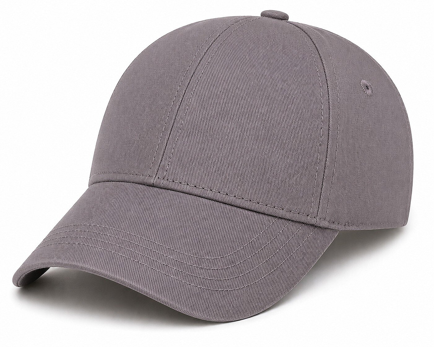 Y1051-004 Suyutti Gabardin Şapka 6lı Gri - 1