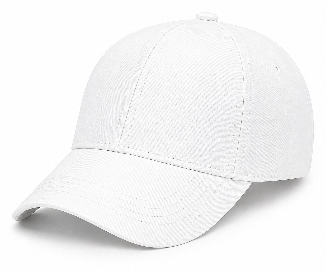 Y1051-008 Suyutti Gabardin Şapka 6lı Beyaz - 1