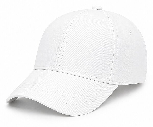 Y1051-008 Suyutti Gabardin Şapka 6lı Beyaz