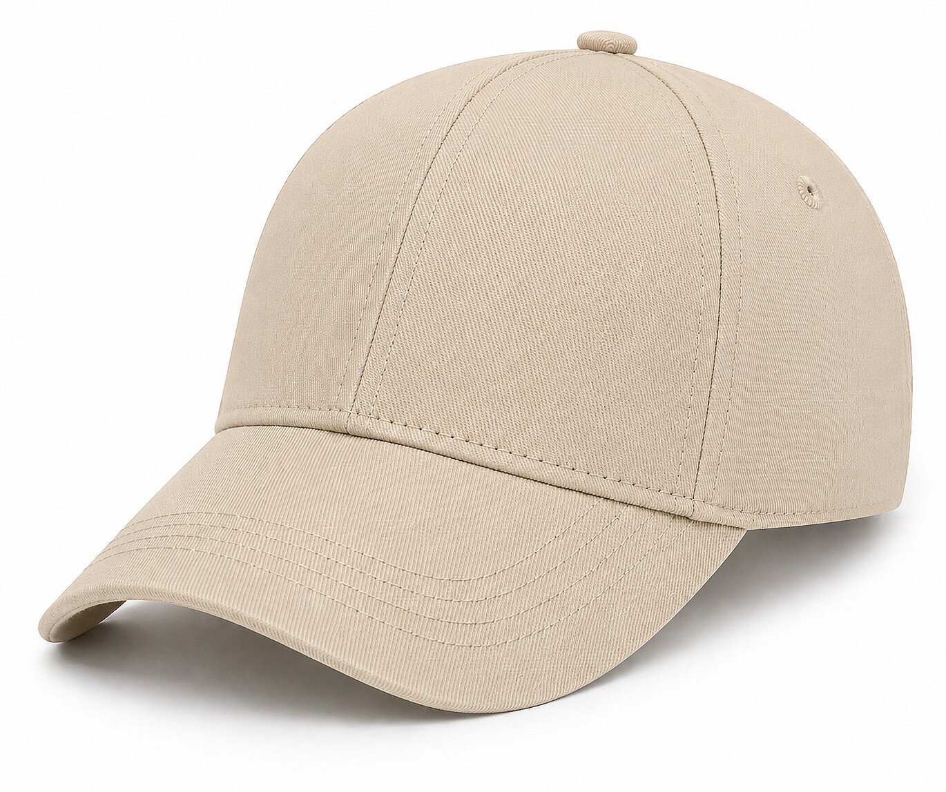 Y1051-013 Suyutti Gabardin Şapka 6lı Bej - 1
