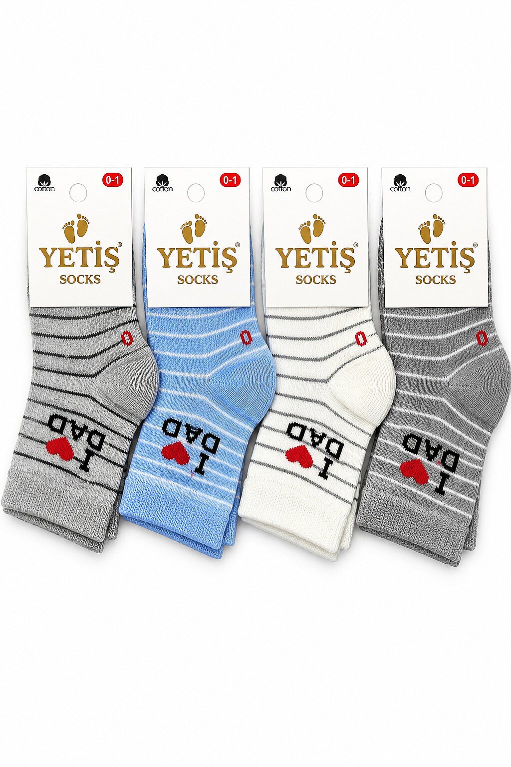 Yetiş Erkek Bebek Desenli Çorap 12li - 3