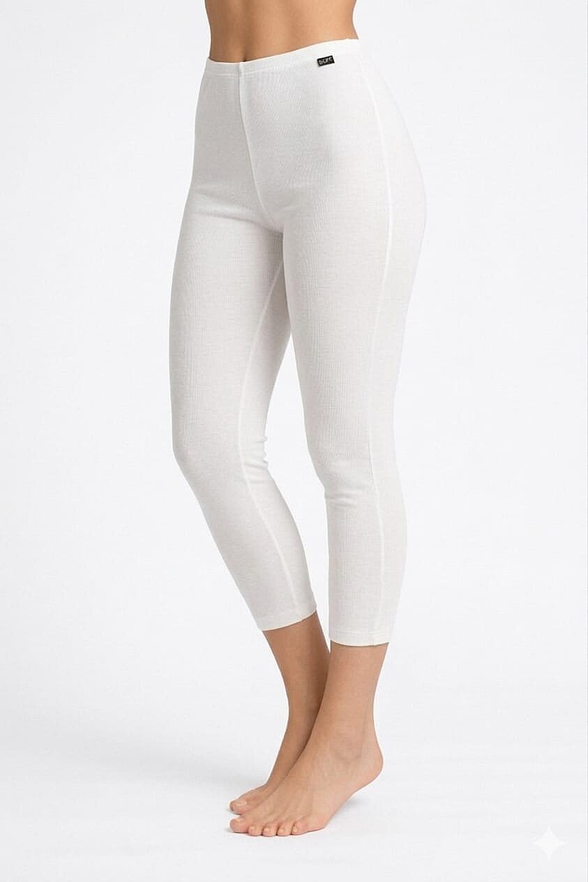 Zümrüt Yıldız Kadın Topuk Üstü Tayt 6lı - 3